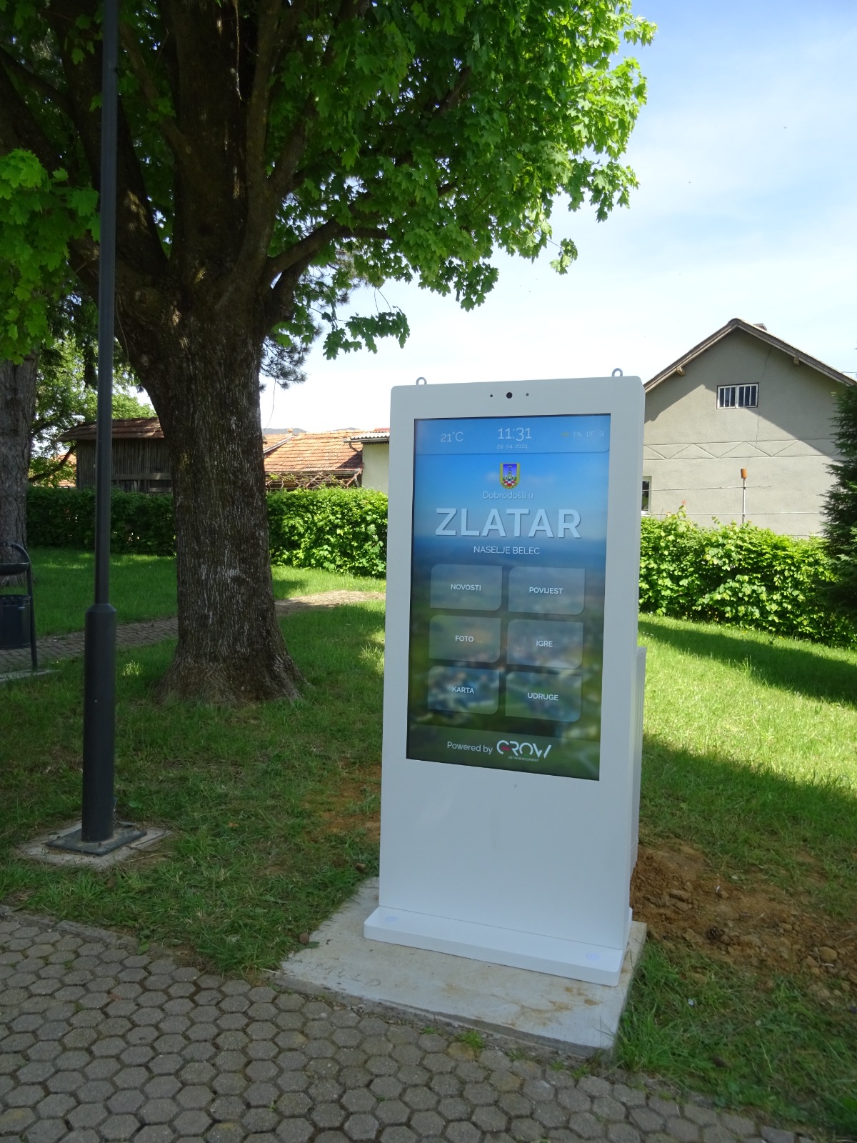 Info Kiosk Zlatar 2